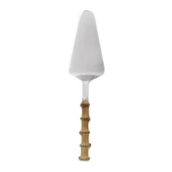 Panda taartschep 25 cm, Bamboo licht