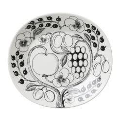 Paratiisi bord ovaal 25 cm, Zwart