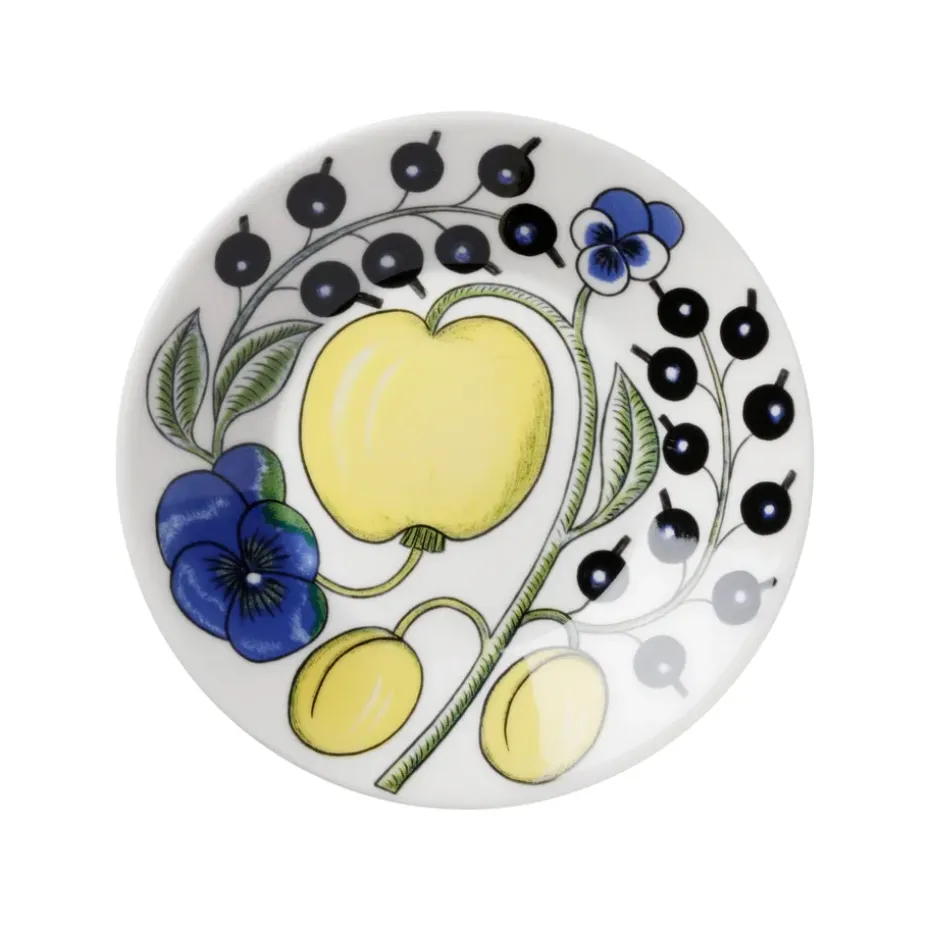 Paratiisi schotel Ø14 cm voor koffiekop 18 cl, Blauw