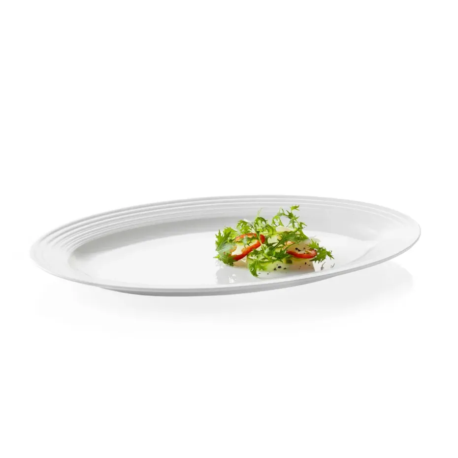 Passion ovale serveerschaal, wit