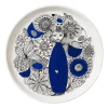 Pastoraali bord Ø19 cm, Blauw