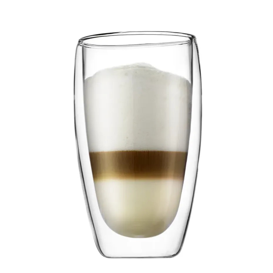 Pavina dubbelwandig glas 2-pack, 0,45 l.