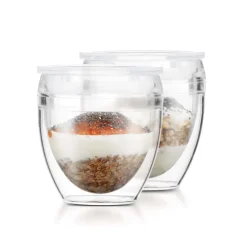 Pavina To Go dubbelwandig glas 2-pack, 25 cl