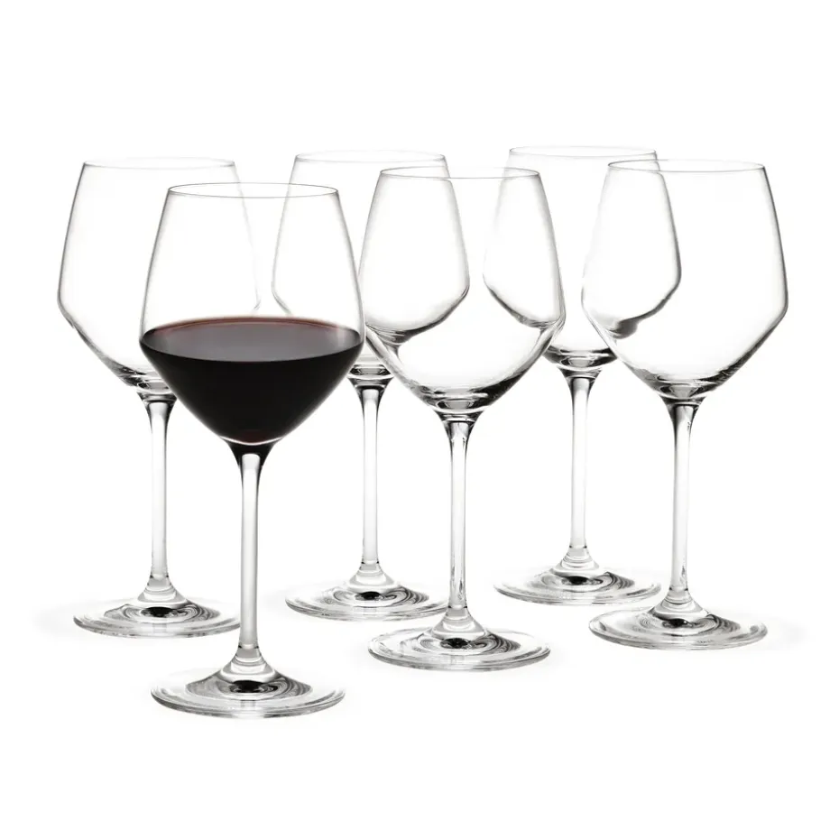 Perfection rodewijnglas 43 cl 6-pack, Transparant