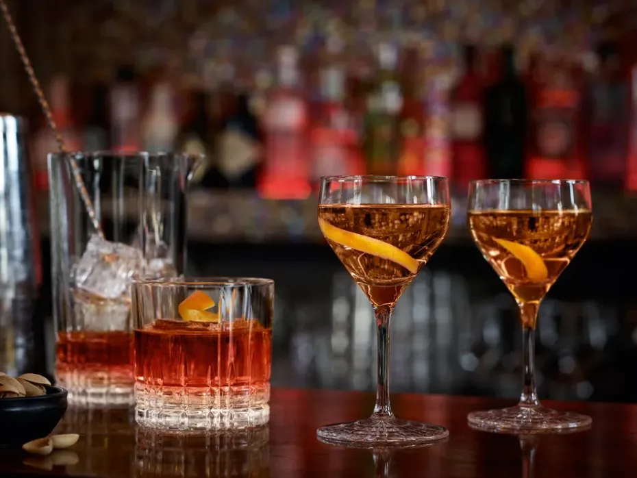 Perfect serve cocktailglas 15 cl 4-pack, Helder