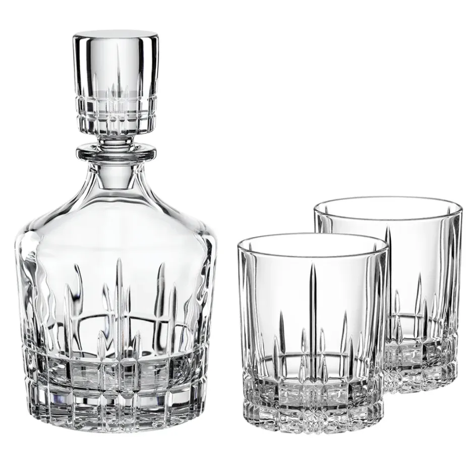 Perfect Serve whiskeyset 3-delig, Helder