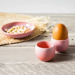 Perlemor Home eierdopjes 2-pack, Rose