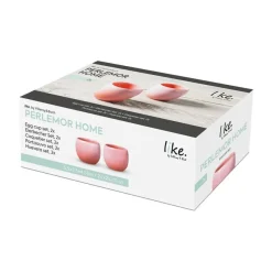 Perlemor Home eierdopjes 2-pack, Rose
