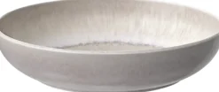 Perlemor pastaschaal Ø22 cm, Beige