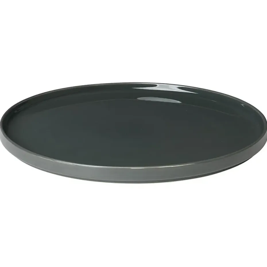 Pilar serveerbord, Ø 35 cm, Agavegroen