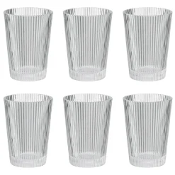 Pilastro drinkglas 6-pack, 24 cl