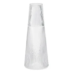 Pilastro karaf met drinkglazen, Clear