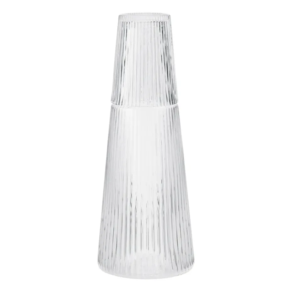 Pilastro karaf met drinkglazen, Clear