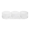 Pilastro tapasset 4 delar, Clear