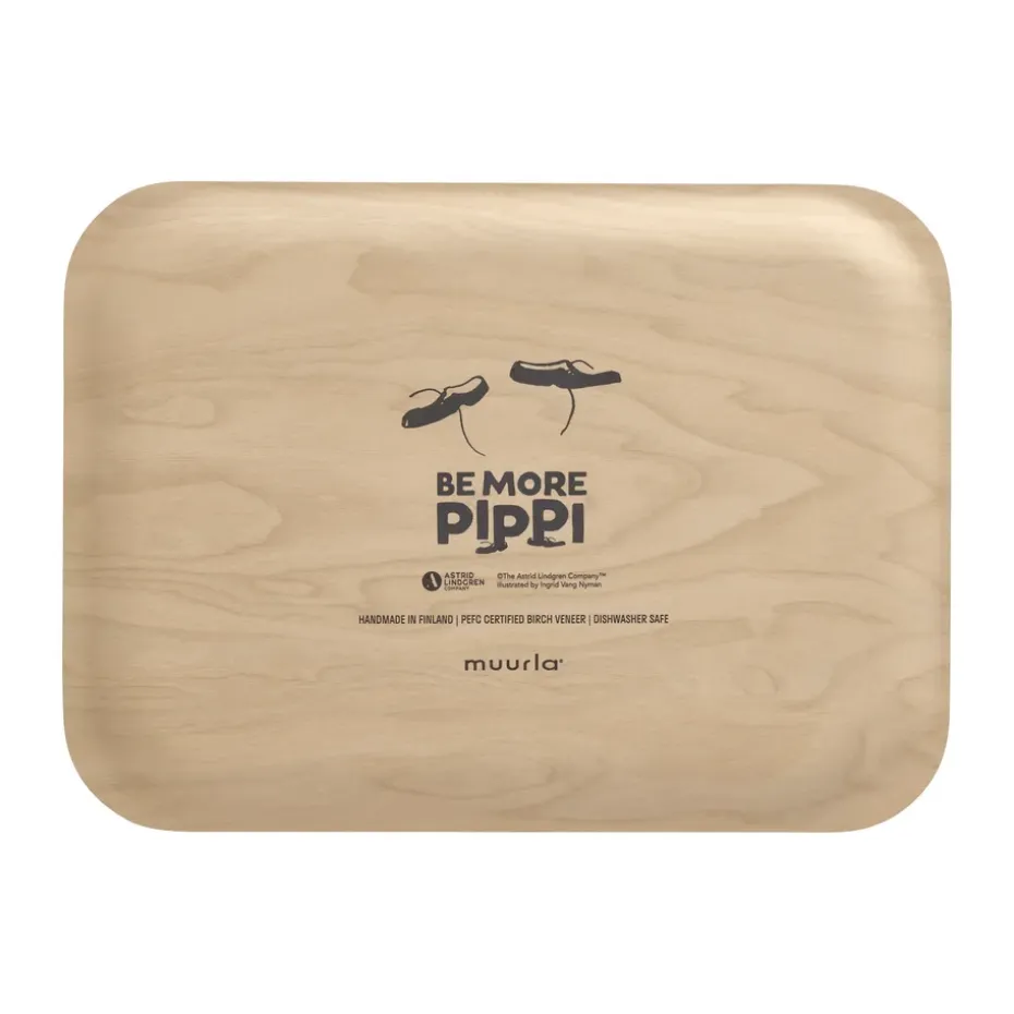 Pippi dienblad 20x27 cm, Be More Pippi