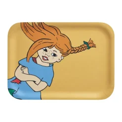 Pippi dienblad 20x27 cm, The Strongest Girl
