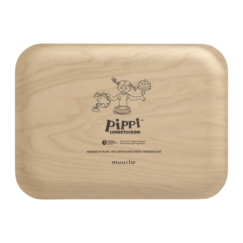 Pippi dienblad 20x27 cm, Verjaardag