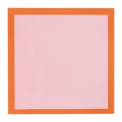 Play papieren servetten 33x33 cm 20-pack, Roze-oranje