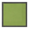 Play papieren servetten 33x33 cm 20-pack, Moss green-zwart