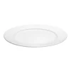 Plissé bord doorsnee 22 cm, Wit