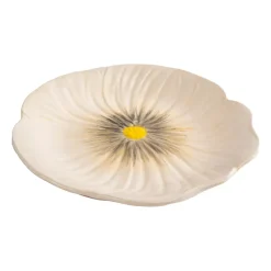 Poppy bordje 20,5x21 cm, Beige