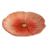 Poppy bordje 20,5x21 cm, Rood