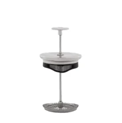 Preziosa cafetière 3 kopjes, Zilver-zwart