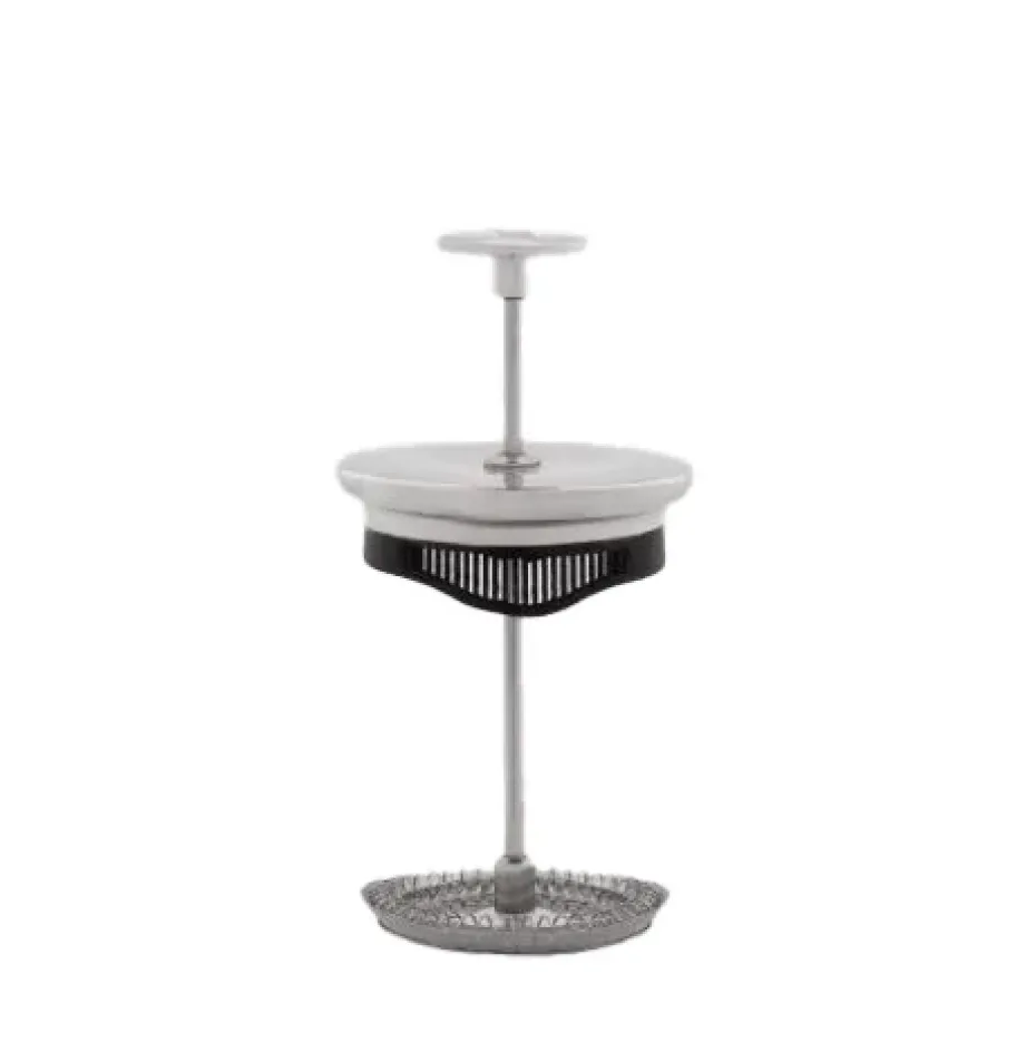 Preziosa cafetière 3 kopjes, Zilver-zwart