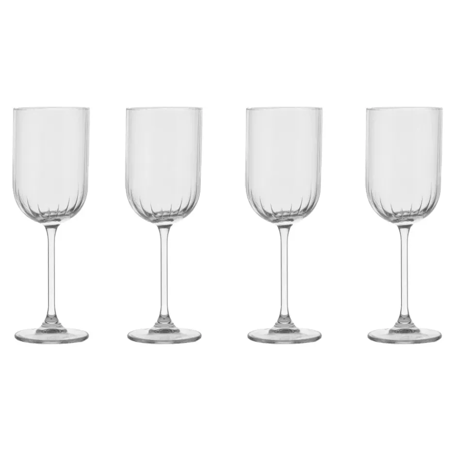 Pristine wittewijnglas 32 cl 4-pack, Helder