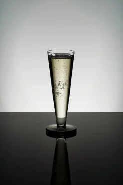 Puck champagneglas 12,5 cl, Clear