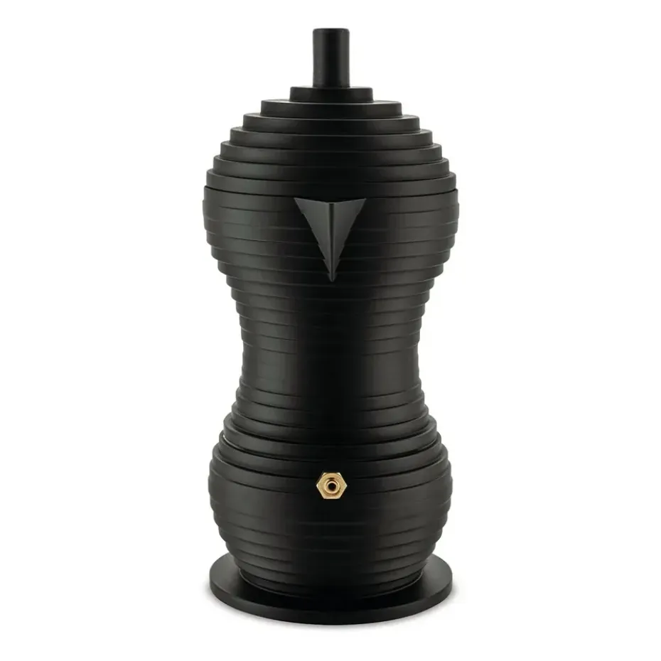 Pulcina espressomachine zwart, 15 cl