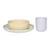 Pullo servisset 3-delig, Pale mint-vanilla-lavender