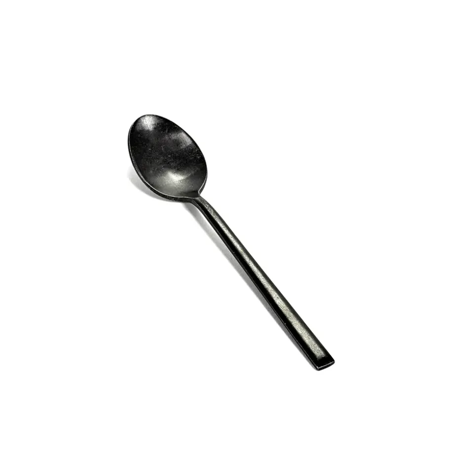Pure koffielepel, Zwart