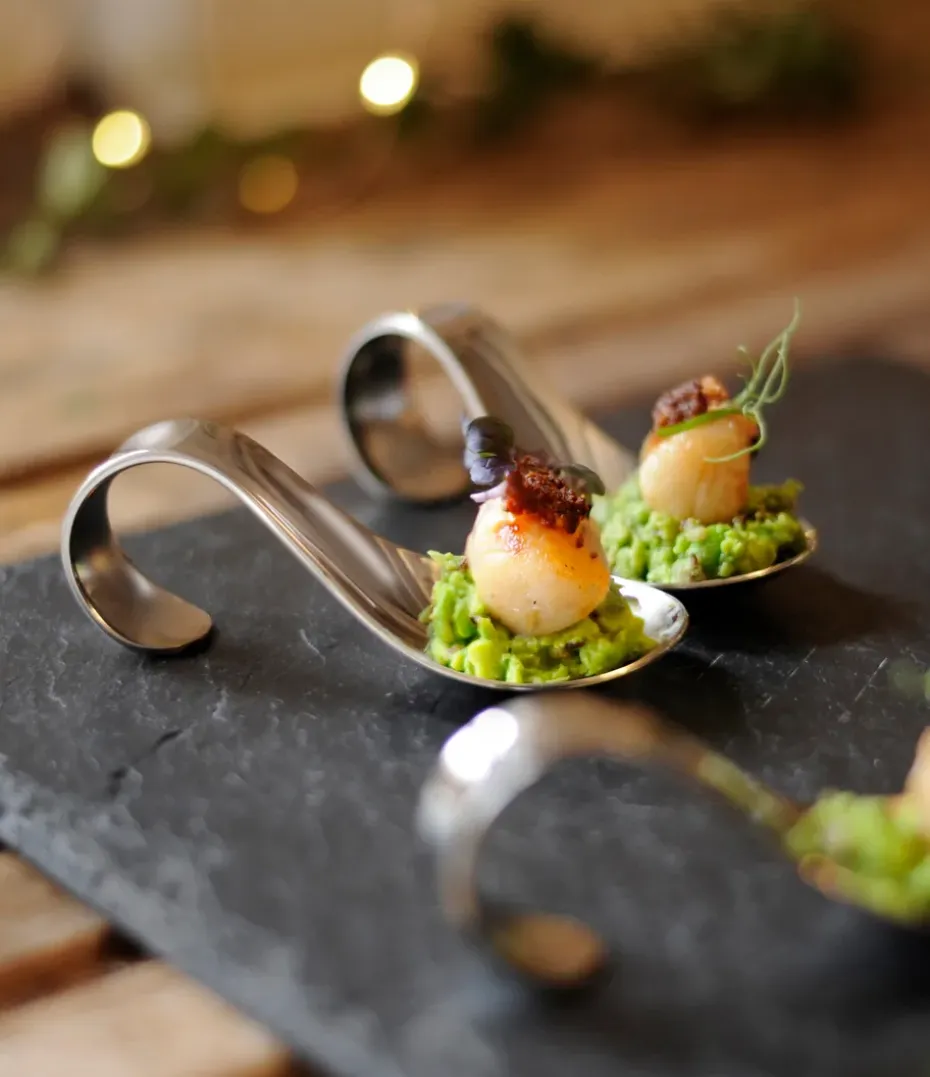 Radford Amuse Bouche Appetizer glanzend, Roestvrij staal