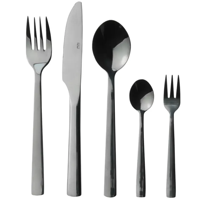 Raw bestekset 60-delig, Black