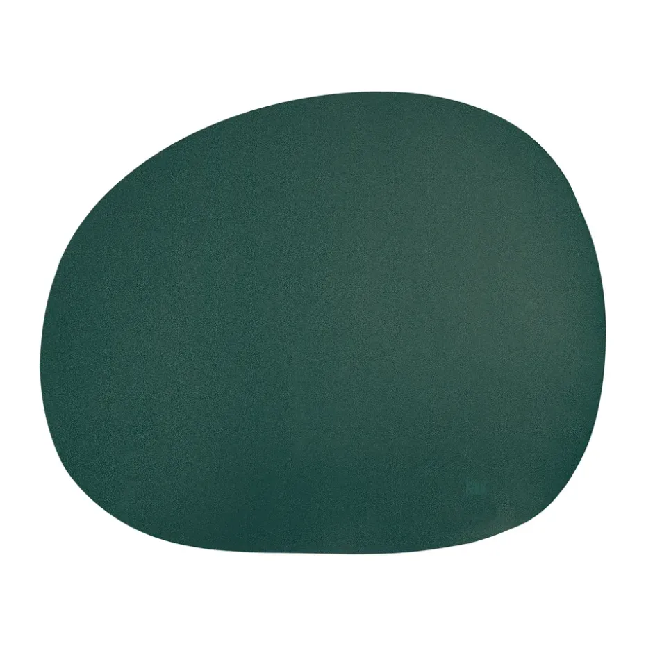 Raw creative placemat siliconen 41x33,5 cm, Donkergroen