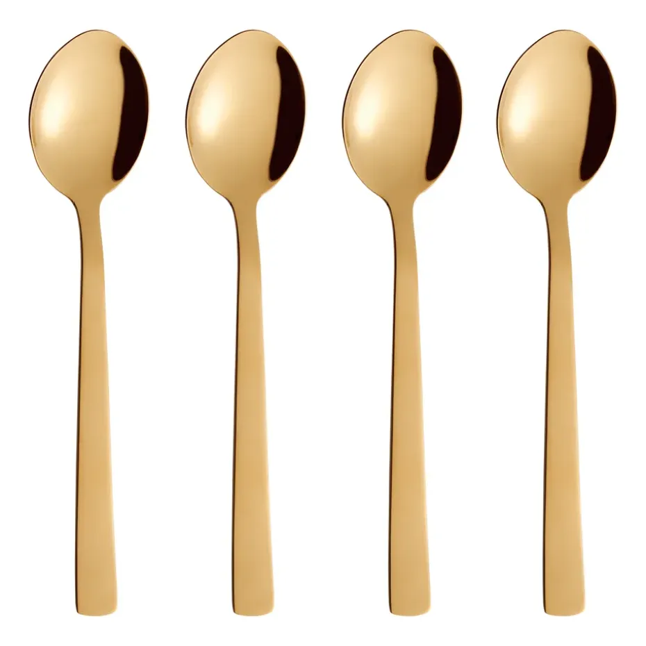 Raw dinerlepel 4-pack, Goud