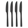 Raw dinermes 4-pack, Zwart