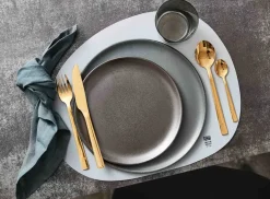Raw dinervork 4-pack, Goud