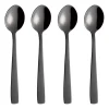 Raw koffielepel 4-pack, Zwart