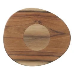 Raw pannenonderzetter magnetisch 15x17,5 cm, Teak