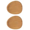 Raw serveerbord 13x11,4 cm 2-pack, Hout