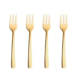 Raw taartvork 4-delig, Goud