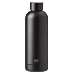 Raw thermosfles 0,5 l., mat zwart