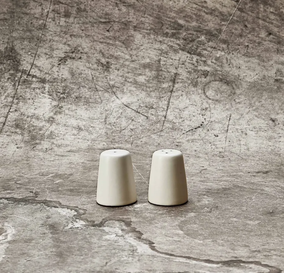 Raw zout- en peperset, Arctic white
