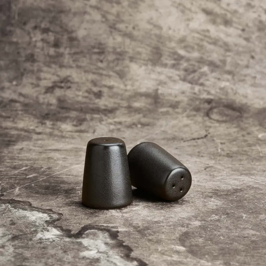 Raw zout- en peperset, Titanium Black