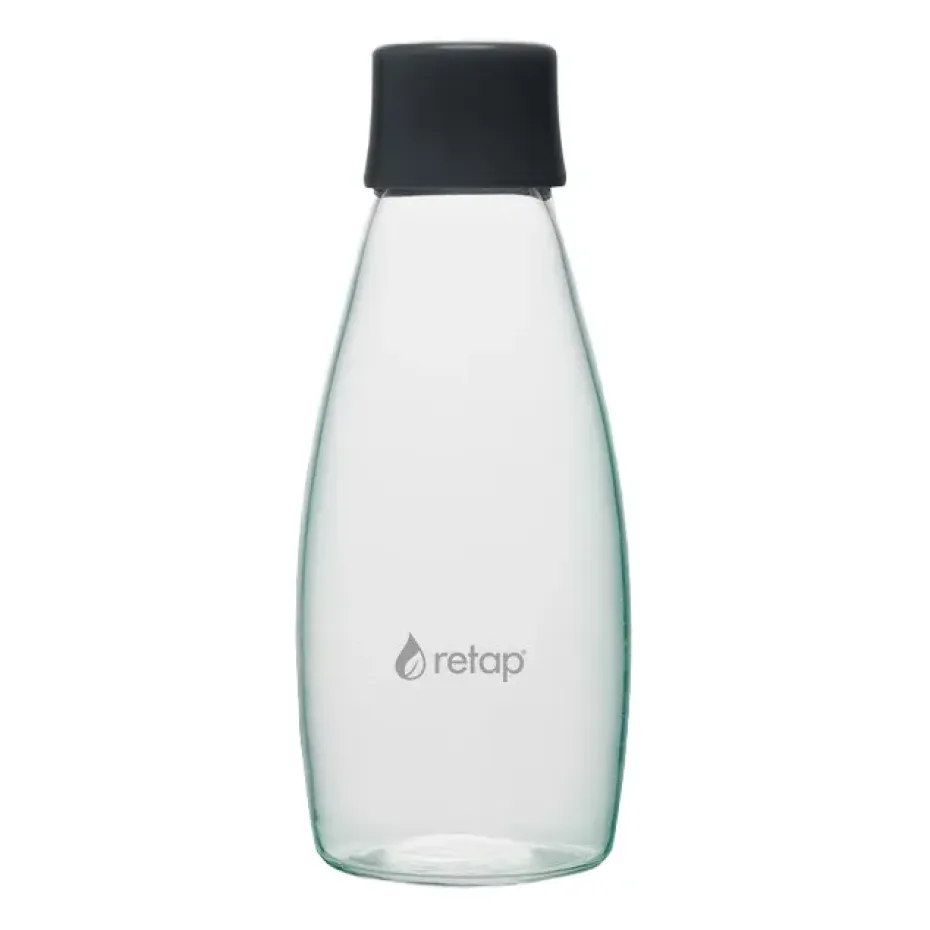 Retap Go 05 glazen fles schroefdop 50 cl, Grey