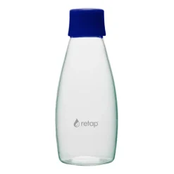 Retap Go 05 glazen fles schroefdop 50 cl, Dark blue