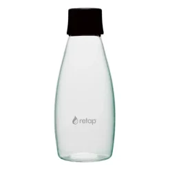 Retap Go 05 glazen fles schroefdop 50 cl, Black