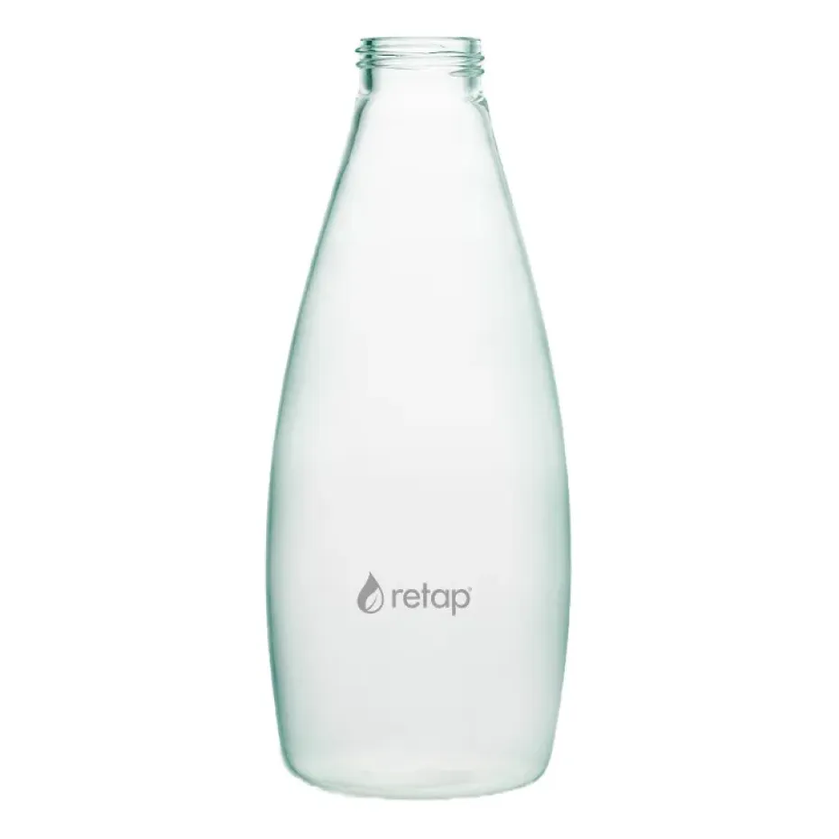 Retap Go 08 glazen fles schroefdop 80 cl, Grey